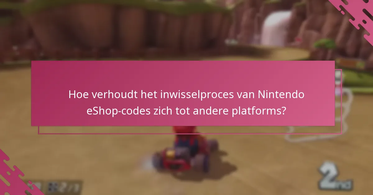 Wat zijn de vereisten voor het inwisselen van Nintendo eShop-codes?