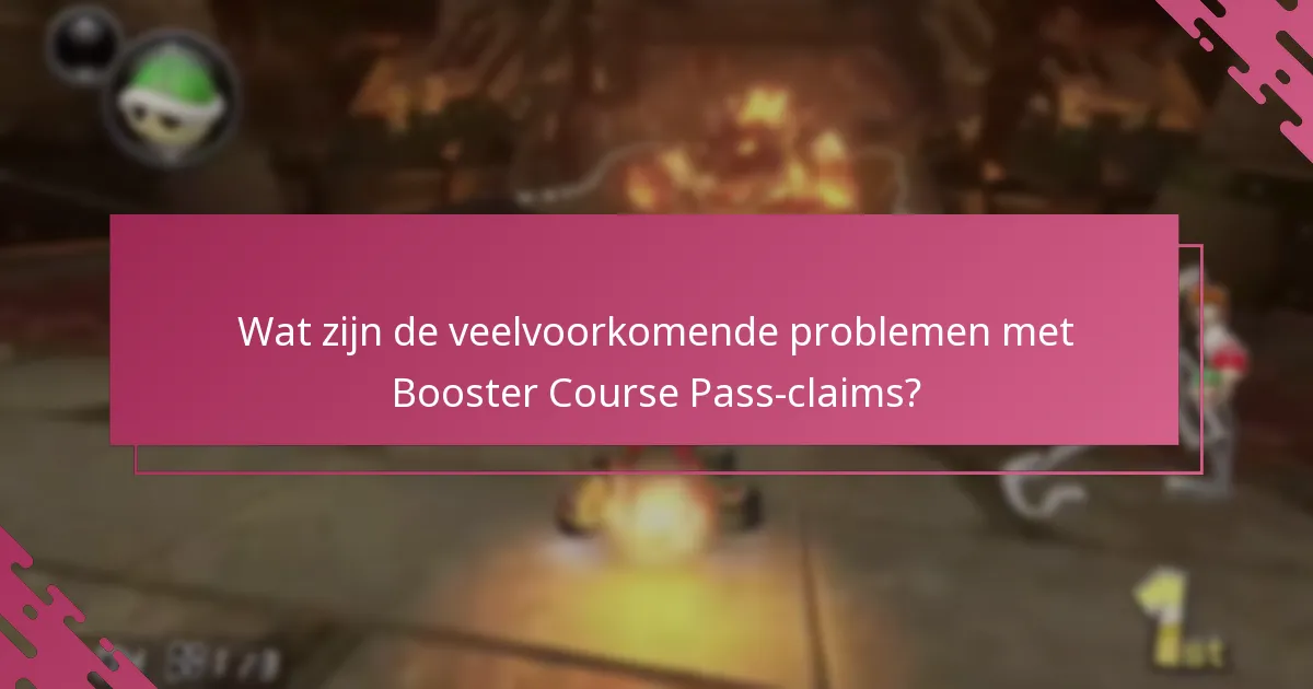 Welke factoren beïnvloeden het succes van een Booster Course Pass-claim?